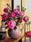 Needlepoint canvas for halfstitch without yarn Bouquet of Roses 2121F - Printed Tapestry Canvas